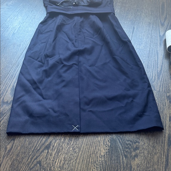 J. Crew Navy Belted Midi Dress - NWT - Picture 5 of 7